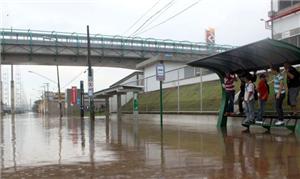 Região da estação Tamanduateí do metrô