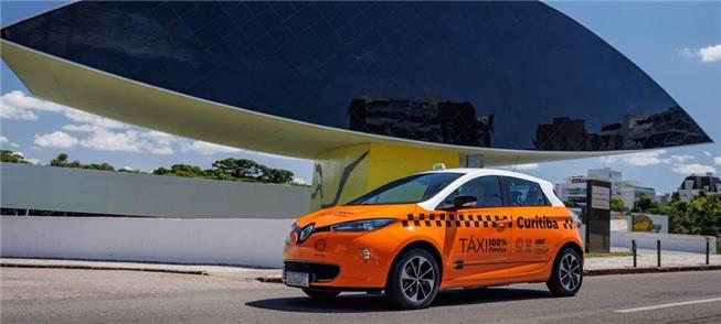 Renault lança serviço de táxi elétrico em Curitiba