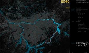Representação do Hidroanel em 2040