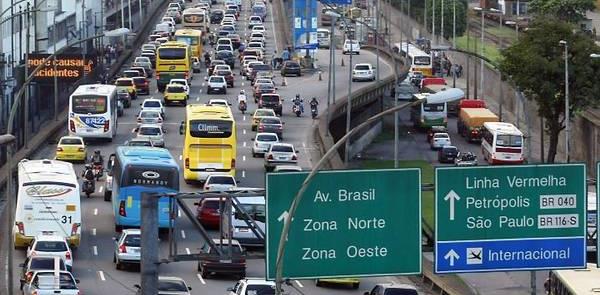 Rio de Janeiro, a cidade mais congestionada do paí