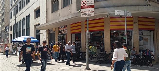 Rua 7 de Abril, em São Paulo