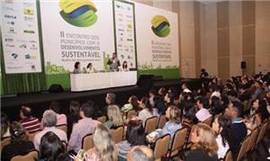 Sala de debates, em Brasília