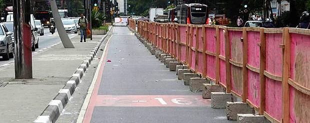 São Paulo inicia obra de ciclovia na avenida Pauli