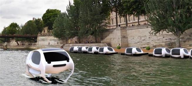 SeaBubbles navegarão nas águas do Sena no ano que