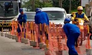 Segundo STTU, obras devem ser reinicadas em fevere