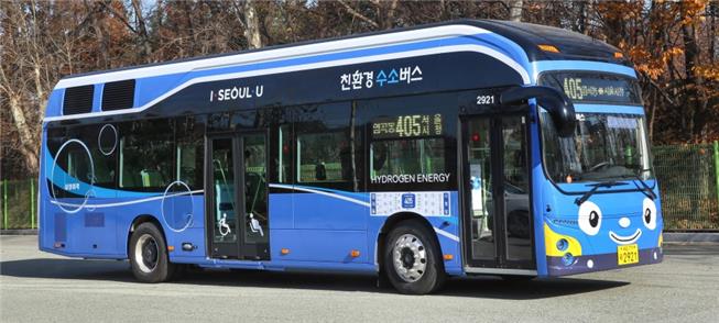 Seul já conta com 27 ônibus movidos a H2 produzido