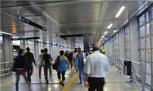 Sistema BRT Metroplús , em Medellín, Colômbia