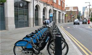 Sistema de aluguel de bikes em Londres