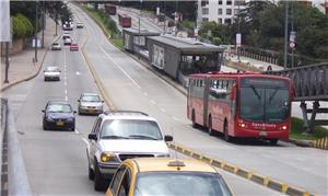 Sistema Transmilênio na Colômbia