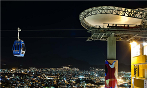 Teleférico do Rio de Janeiro semelhante ao projeto
