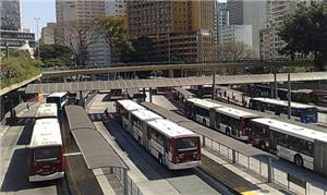 Terminal Bandeira, na região central de São Paulo