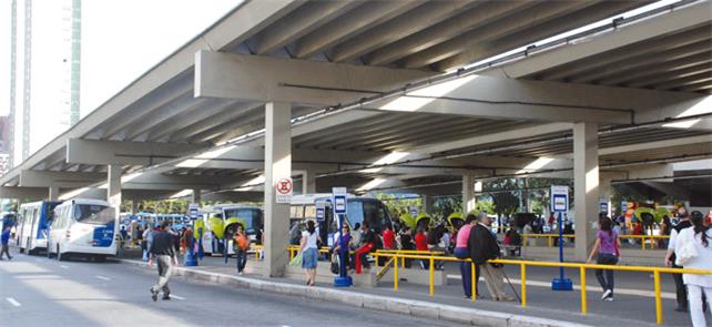 Terminal Santana, na zona norte de São Paulo