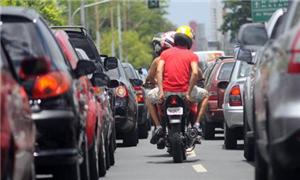 Trânsito caótico em Teresina