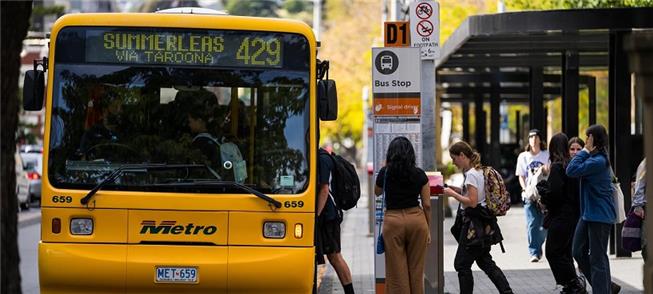 Transporte gratuito na cidade de Hobart, na Austrá