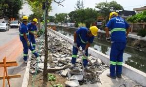 Trecho de ciclovia será junto ao canal