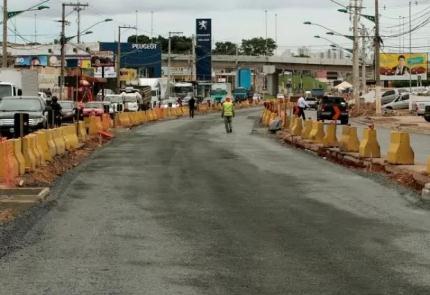 Trecho do VLT na Avenida da FEB será pavimentado