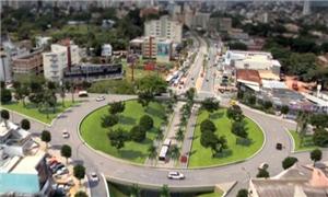 Trecho por onde passará o BRT de Goiânia