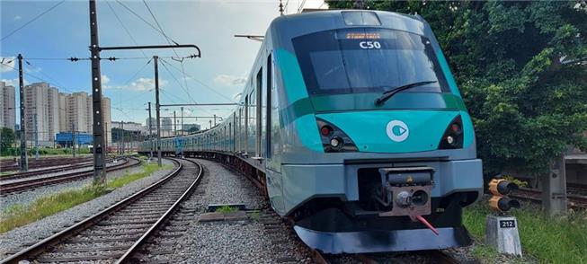 Trem das linhas 8 e 9, concedidas à iniciativa pri