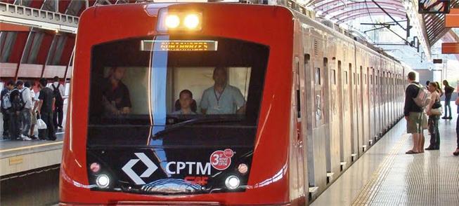 Trem Intercidades em Campinas