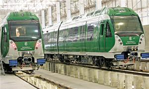 Trens da linha leste do metrô de Fortaleza