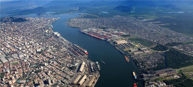 Túnel atravessará o Canal do Porto de Santos, em S