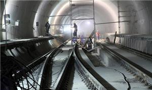 Túnel da estação Adolfo Pinheiro da Linha 5 - Lilá