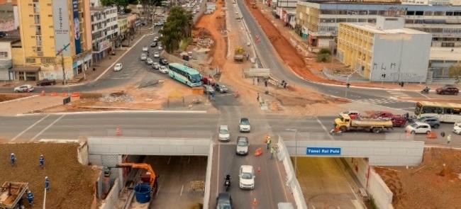 Túnel em Taguatinga (DF): R$ 275 milhões para mais