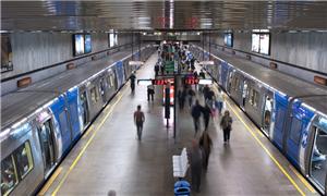 Uma das estações do Metro Rio
