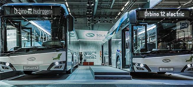 Urbino 12, exposto em evento da UITP na Suécia