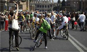 Uso de bikes como transporte é incentivado na Itá