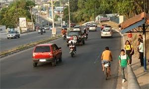 Via pública em Manaus