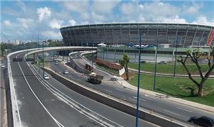 Viaduto de acesso à Arena Fonte Nova