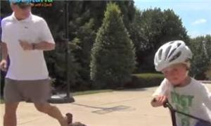 Vídeo mostra coriança perto de perder equilíbrio e