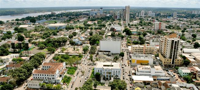 Vista aérea de Porto Velho (RO)