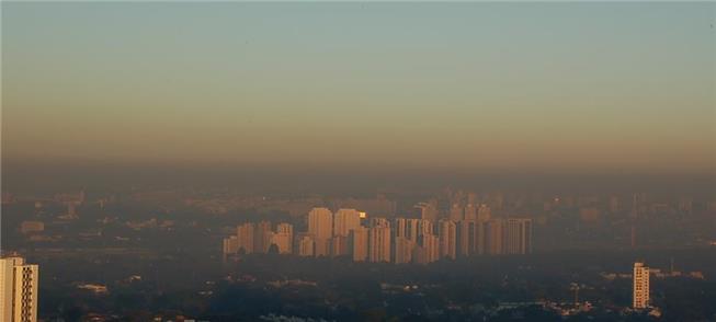 Vista da área norte de São Paulo