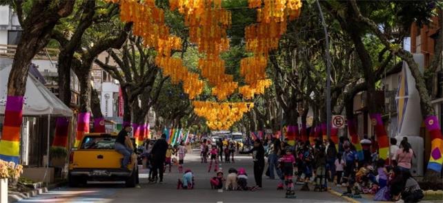 Vitalidade da rede de calçadas e ciclovias nas rua