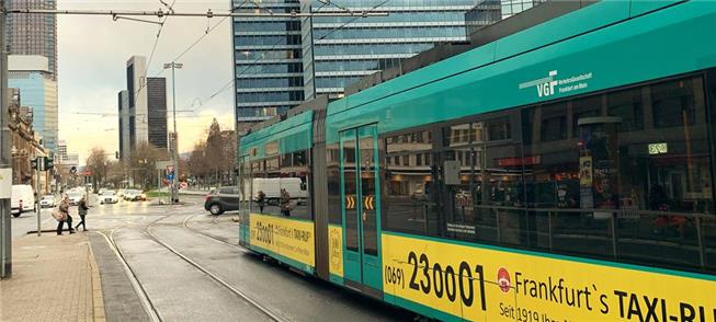 VLT (tram) em Frankfurt: evolução do bonde